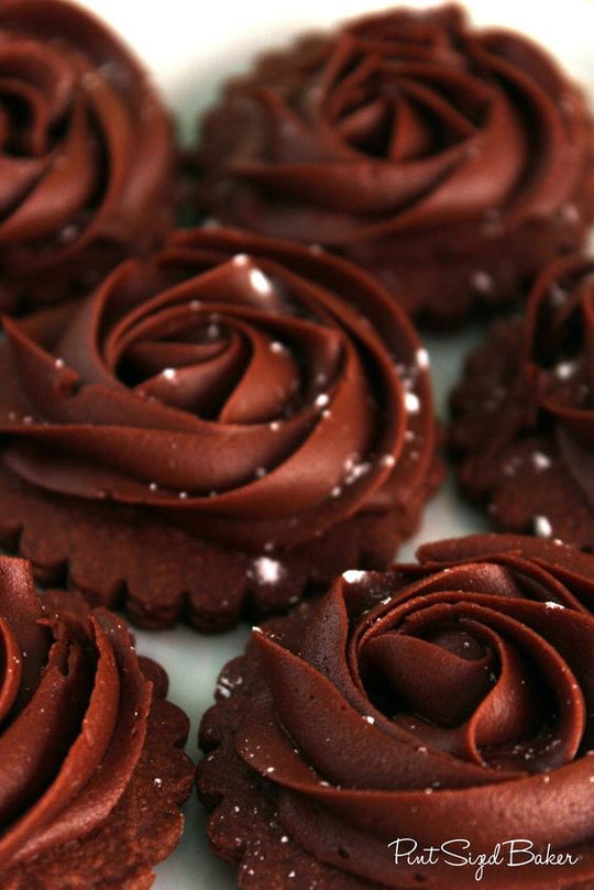 Chocolate Rosette Cookies